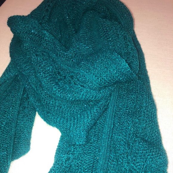 Teal scarf - Picture 2 of 3
